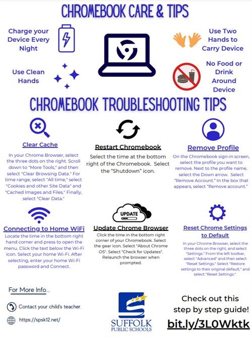 Chromebook care
